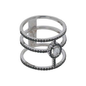 Messika Glam√ïAzone diamonds and gold ring